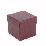Single Ring Box Metallic Textured, Galaxy Collection - Amber Packaging
