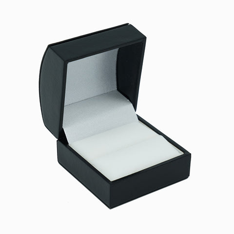Single Ring Box Domed, Elegant Collection - Amber Packaging