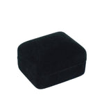 Stud Earring Box Velour, Traditional Collection - Amber Packaging