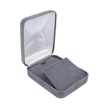 Pendant/Earring Box Velour, Traditional Collection - Amber Packaging