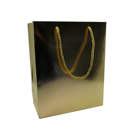 Large Gift Bag-Gold - Amber Packaging