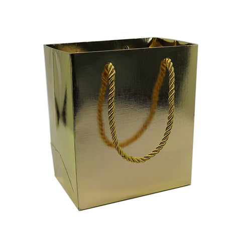 Medium Gift Bag-Gold - Amber Packaging