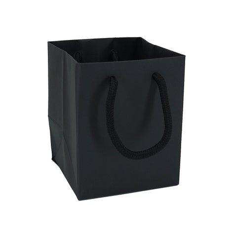 Small Gift Bag-Black - Amber Packaging