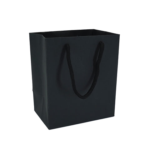 Medium Gift Bag-Black - Amber Packaging