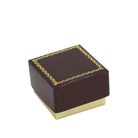 Stud Earring Box 2 PC, Persian Collection - Amber Packaging