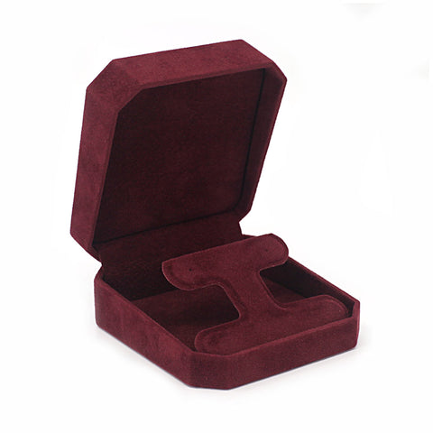 Drop Earring Box Octagon, Charisma Collection - Amber Packaging