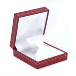 Drop Earring Box Sharp Corner w/ Gold Trim, Prime Collection - Amber Packaging