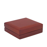Pendant Box Domed Wood, Large, Scarlett Collection - Amber Packaging