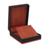 Earring/Pendant Box w/ Color Trim, Supernova Collection - Amber Packaging