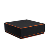 Necklace Box w/ Color Trim, Supernova Collection - Amber Packaging