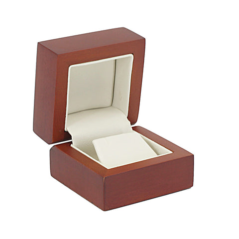 Earring Box Wood, Natural Collection - Amber Packaging