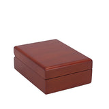 Drop Earring Box Wood, Natural Collection - Amber Packaging