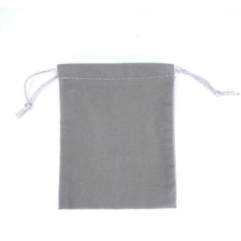 Large Velour Drawstring Pouch - Amber Packaging