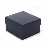 Drop Earring Box Leatherette, Midnight Collection - Amber Packaging