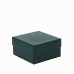 Bangle Box Textured Leatherette, Abstract Collection - Amber Packaging