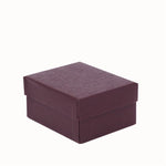 Pendant Box Textured Leatherette, Abstract Collection - Amber Packaging