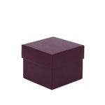Single Ring Box Velveteen, Plush Collection - Amber Packaging