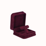 Drop Earring Box Velveteen, Plush Collection - Amber Packaging
