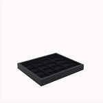 Small Storage Tray w/ 16 Slot Utility Pad - Amber Packaging